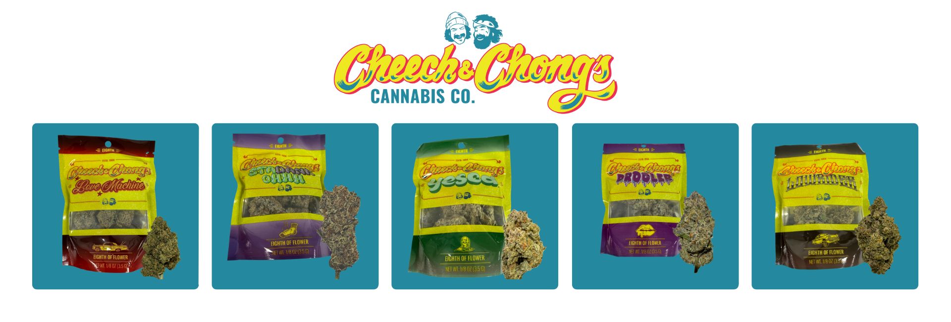 Cheech & Chong's Flower web banner