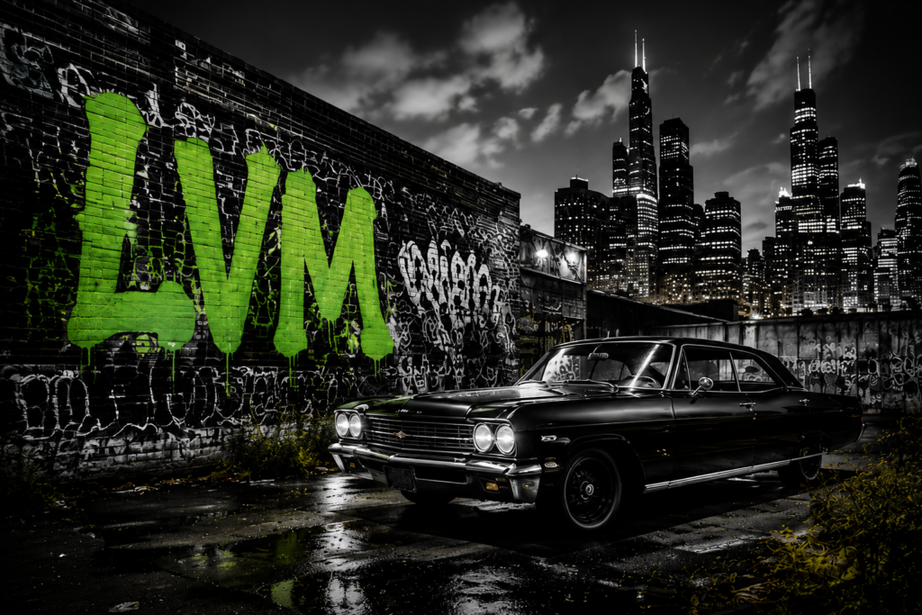 LVM - Night time chicago